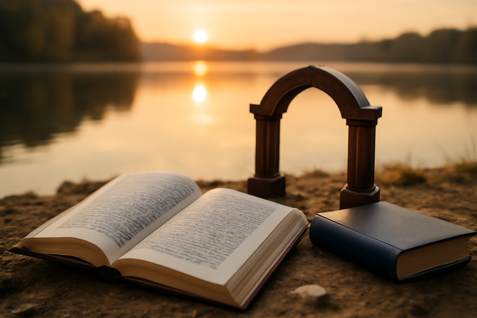 Origine prénom Noah : étymologie hébraïque et figure de Noé, ambiance biblique au lever du jour