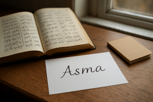 Origine prénom Asma : sens et étymologie