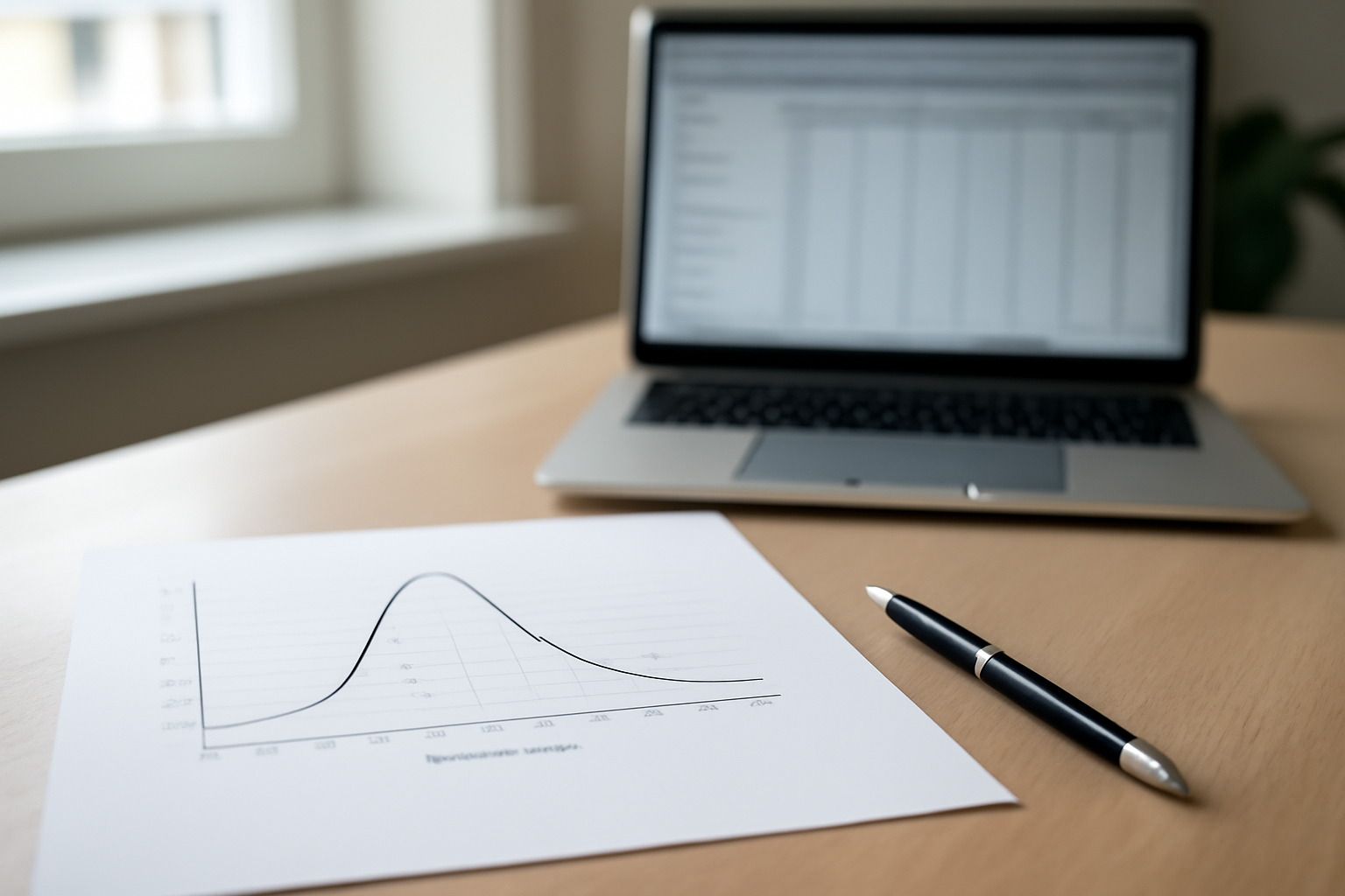 Graphique imprimé de statistiques de prénoms avec une courbe mentionnant des prénoms féminins