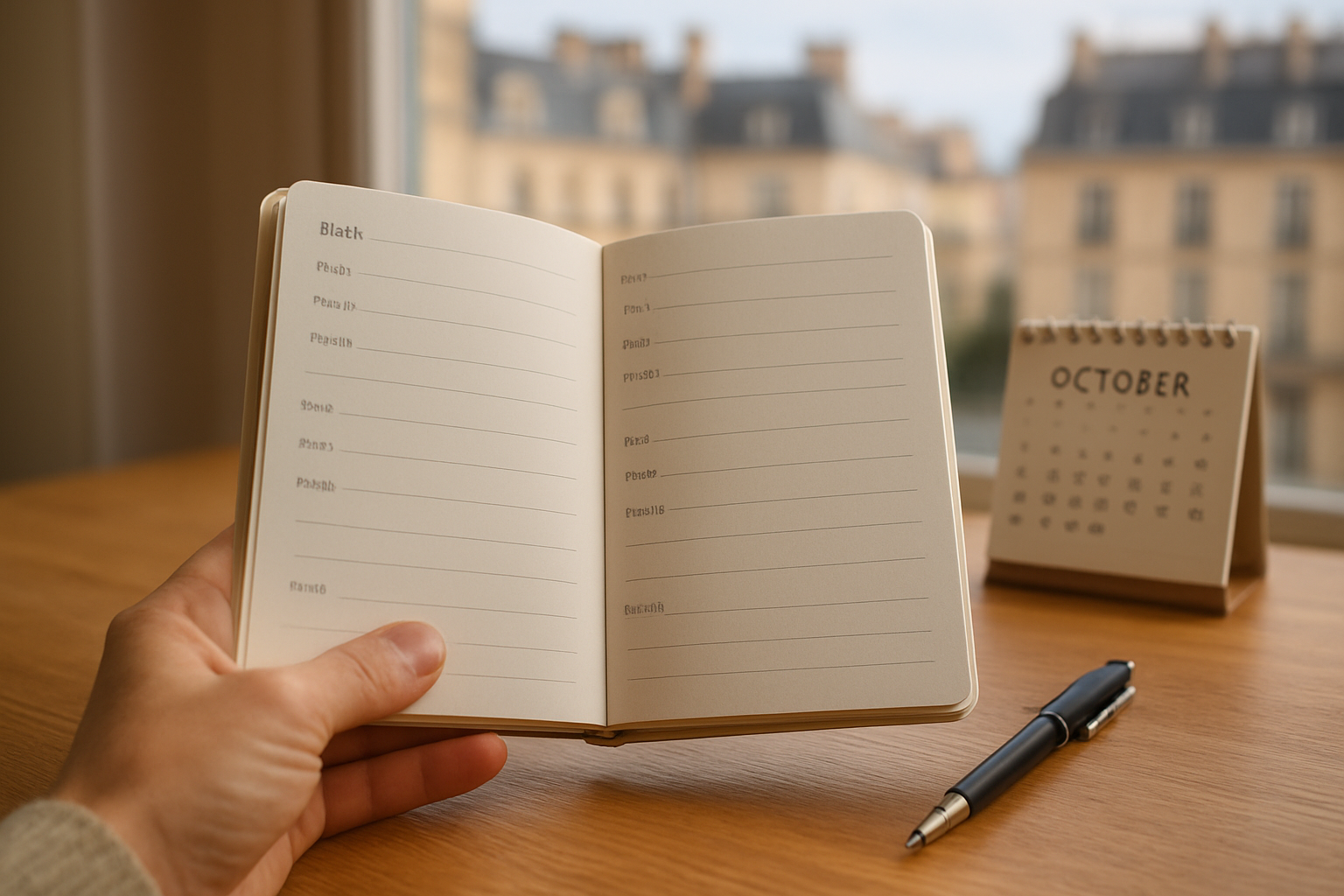 Léandro, prénom moderne, sur un carnet de naissance en France